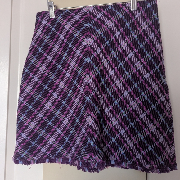 Kate Spade Plaid Tweed Skirt - Picture 4 of 5